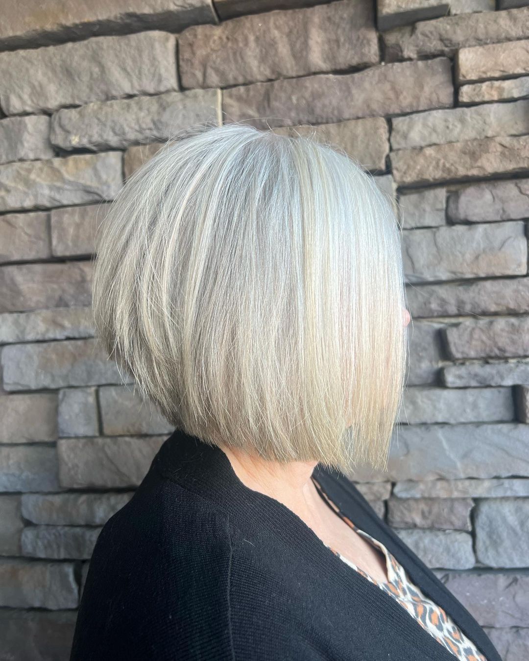 Stacked Bob 2 Long stacked bob | Medium length stacked bob | Pictures of stacked bob haircuts front and back Stacked Bob Hairstyles for Women