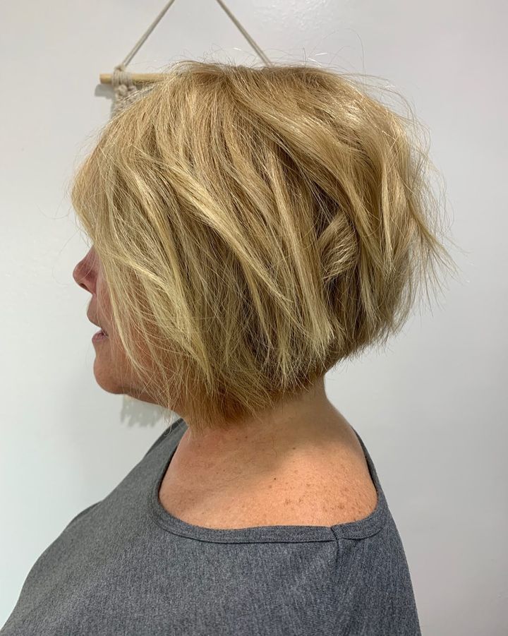 Stacked Bob 30 Long stacked bob | Medium length stacked bob | Pictures of stacked bob haircuts front and back Stacked Bob Hairstyles for Women