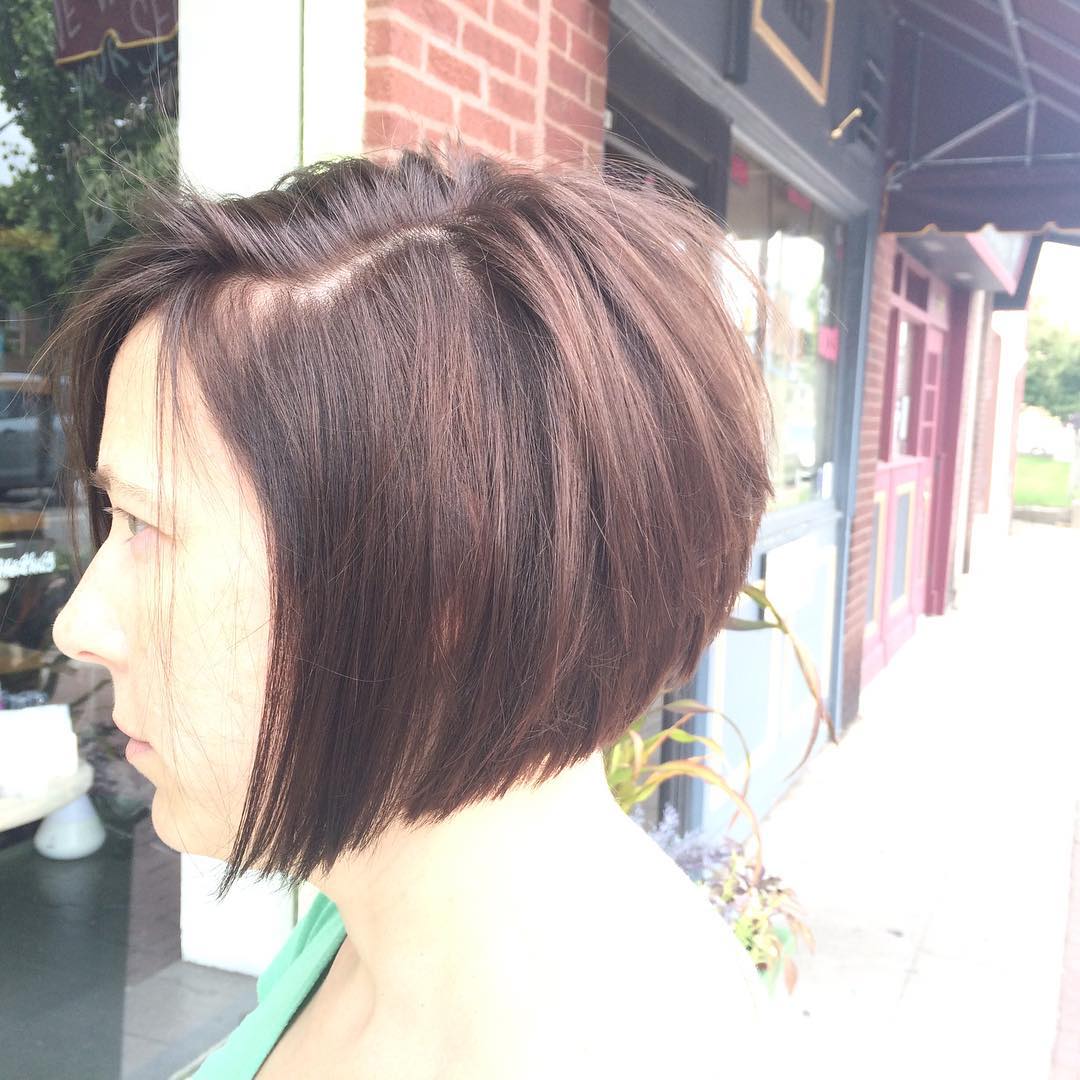 Stacked Bob 75 Long stacked bob | Medium length stacked bob | Pictures of stacked bob haircuts front and back Stacked Bob Hairstyles for Women