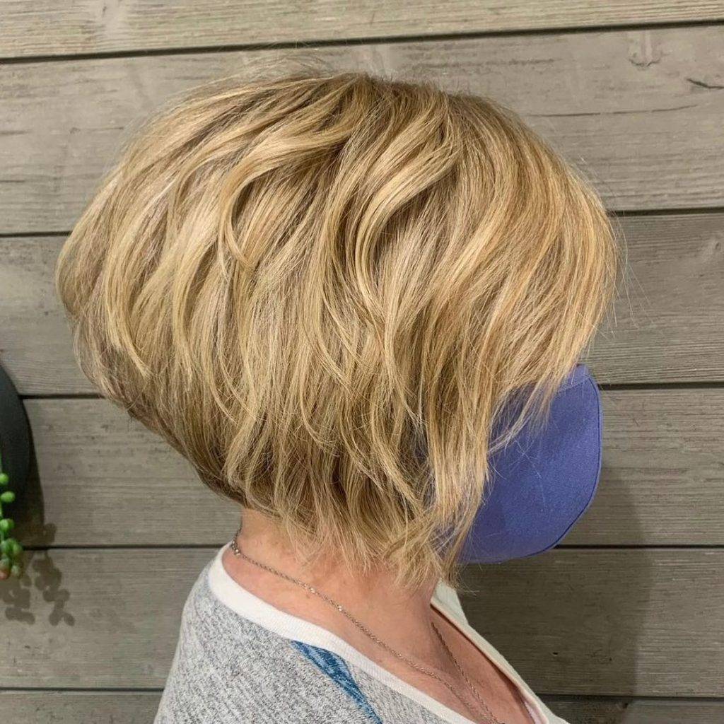 Stacked Bob 91 Long stacked bob | Medium length stacked bob | Pictures of stacked bob haircuts front and back Stacked Bob Hairstyles for Women