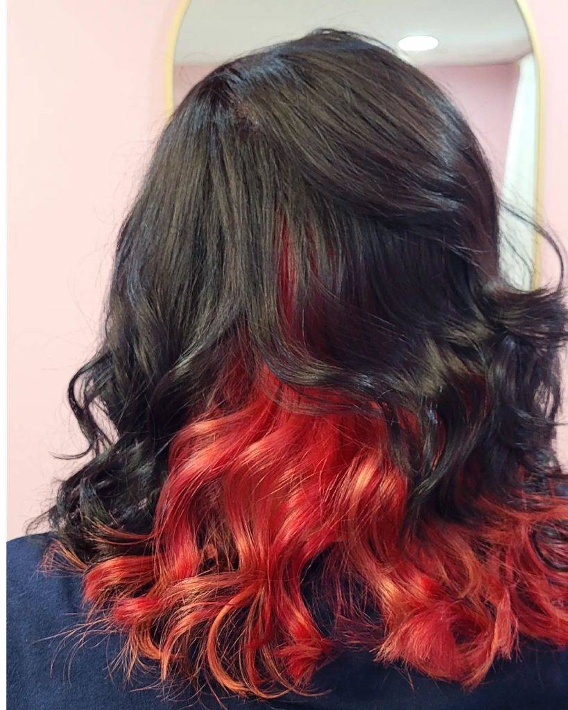 Two tone hair style 19 medium length two tone hairstyles | red two tone hairstyles | short two tone hairstyles Two Tone Hairstyles