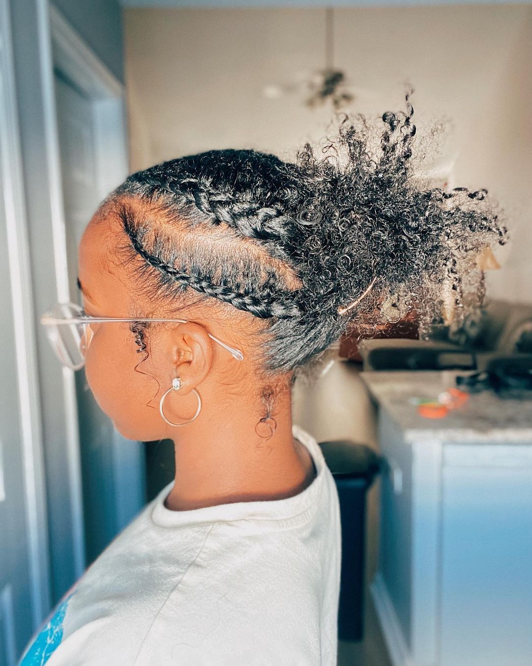 Updo Hairstyle for Black women 22 Black hair updo styles pictures | Black updo hairstyles with curls | black woman braids Updo Hairstyles for Black Women