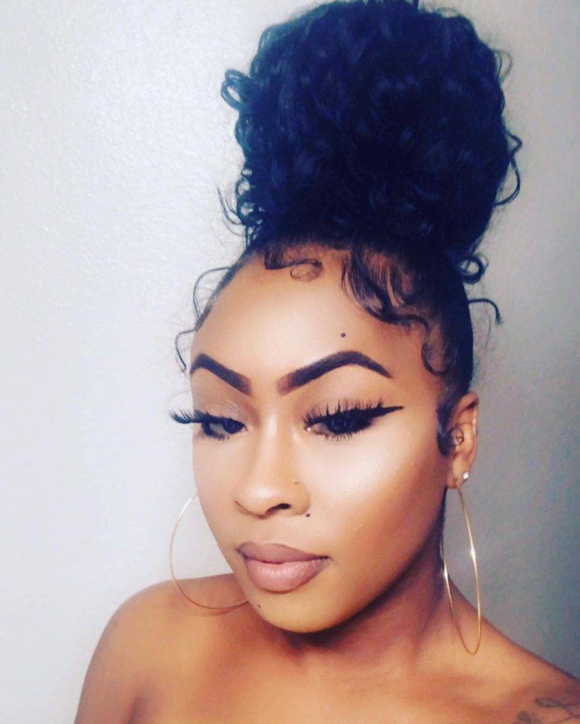 40+ Updo Hairstyles for Black Women