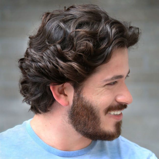 Wavy hairstyle for men 27 Curly hair men | Long wavy hairstyles Men | Low fade wavy hair Wavy Hairstyles for Men