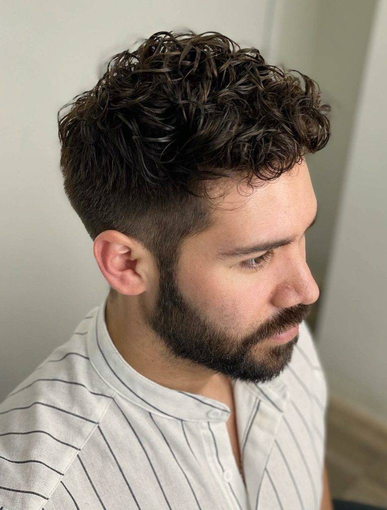 Wavy hairstyle for men 36 Curly hair men | Long wavy hairstyles Men | Low fade wavy hair Wavy Hairstyles for Men