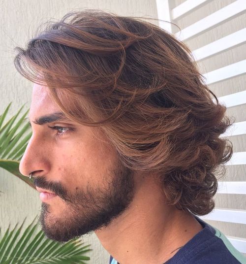 Wavy hairstyle for men 46 Curly hair men | Long wavy hairstyles Men | Low fade wavy hair Wavy Hairstyles for Men