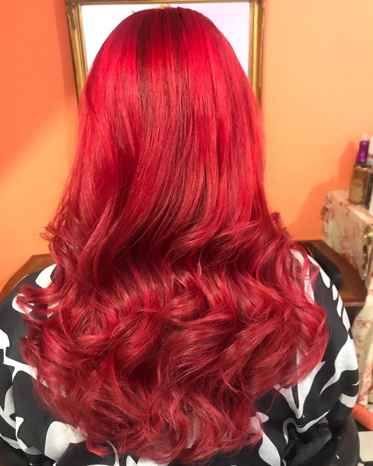 bright red hair color 109 Bright Red Hair Color | Bright red hair color for dark hair | Bright red hair color ideas Bright Red Hair Color