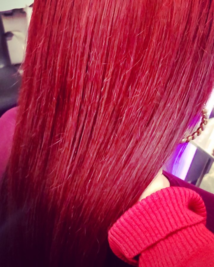 bright red hair color 114 Bright Red Hair Color | Bright red hair color for dark hair | Bright red hair color ideas Bright Red Hair Color