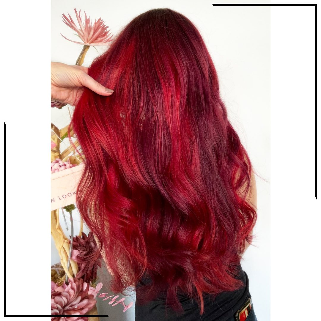 bright red hair color 158 Bright Red Hair Color | Bright red hair color for dark hair | Bright red hair color ideas Bright Red Hair Color