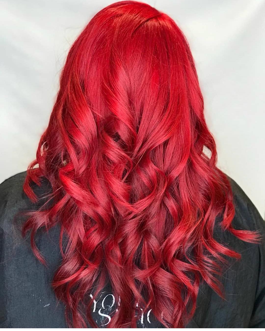 bright red hair color 30 Bright Red Hair Color | Bright red hair color for dark hair | Bright red hair color ideas Bright Red Hair Color