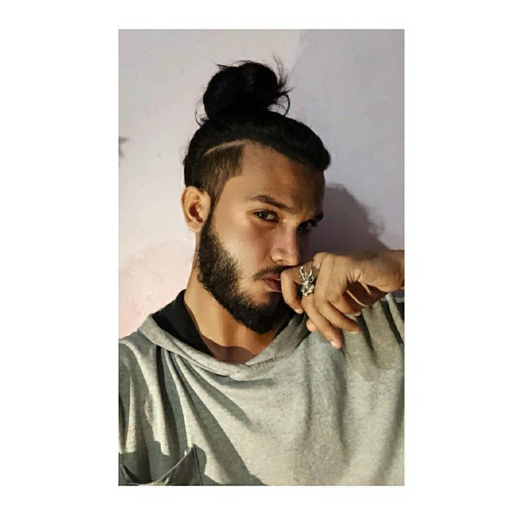 men bun hairstyle 44 Half man bun | Man bun fade | Man bun hairstyle with beard Men Bun Hairstyles