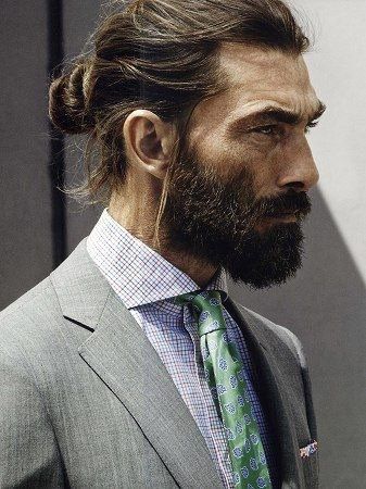 ponytail hairstyle for men 3 Black male ponytail hairstyles | Male ponytail with Bangs | Mens ponytail with fade Ponytail Hairstyles for Men