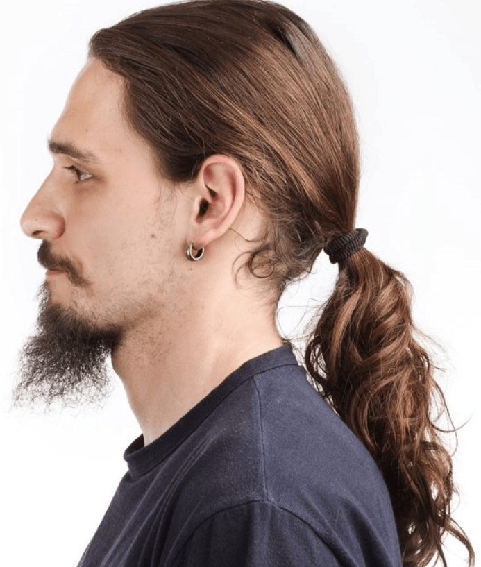 ponytail hairstyle for men 4 Black male ponytail hairstyles | Male ponytail with Bangs | Mens ponytail with fade Ponytail Hairstyles for Men