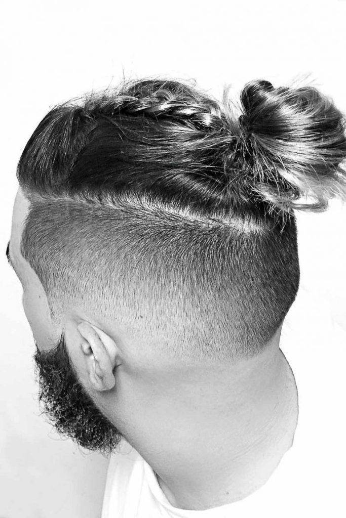 ponytail hairstyle for men 49 Black male ponytail hairstyles | Male ponytail with Bangs | Mens ponytail with fade Ponytail Hairstyles for Men