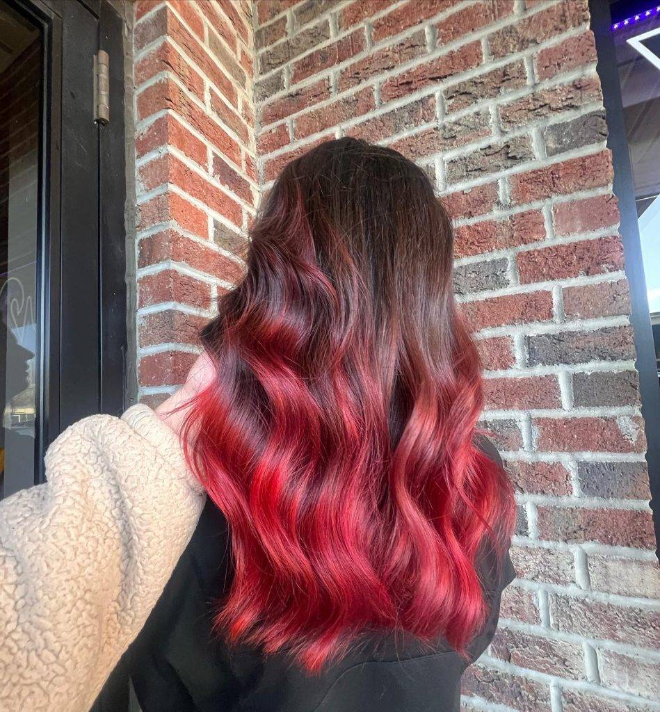 red ombre hair style 113 Natural red ombre hair | Red ombre background | Red ombre hair Red Ombre Hairstyles
