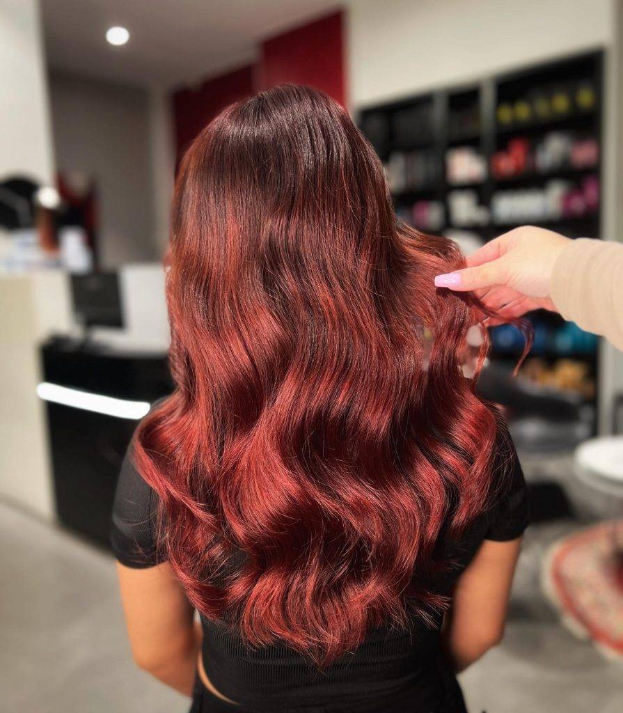 red ombre hair style 114 Natural red ombre hair | Red ombre background | Red ombre hair Red Ombre Hairstyles