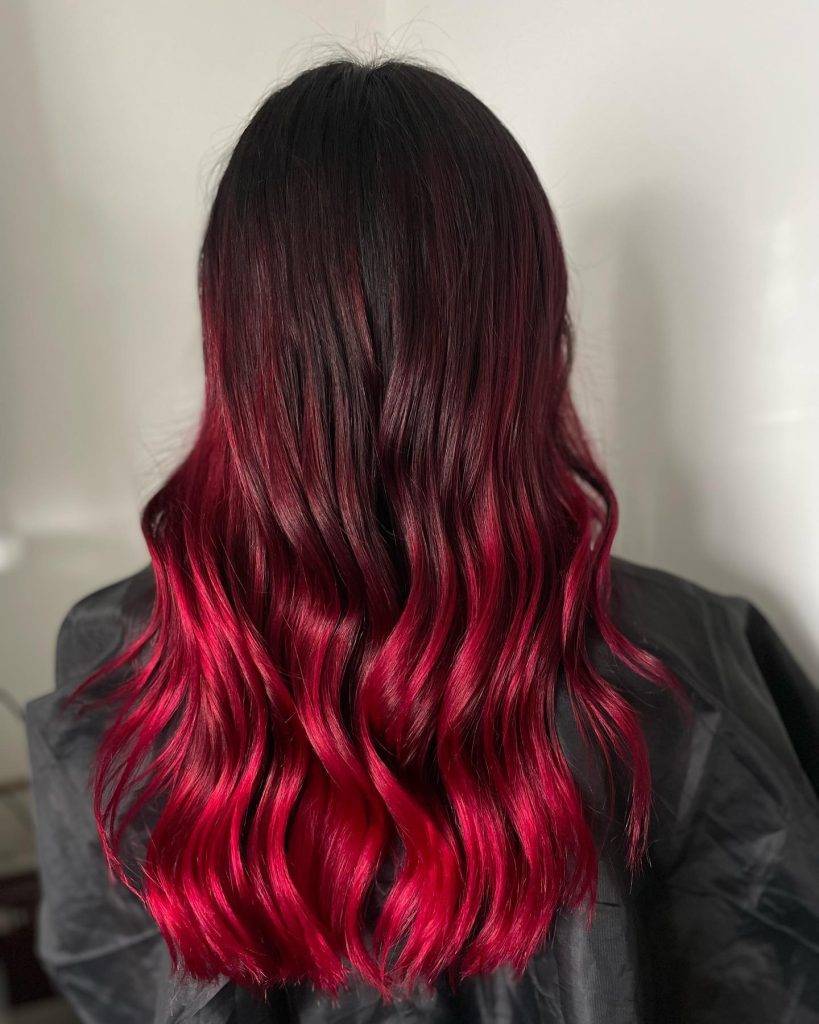 red ombre hair style 115 Natural red ombre hair | Red ombre background | Red ombre hair Red Ombre Hairstyles