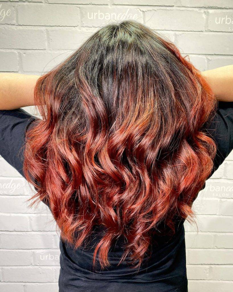 red ombre hair style 121 Natural red ombre hair | Red ombre background | Red ombre hair Red Ombre Hairstyles