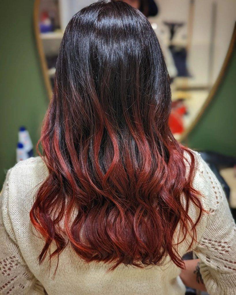 red ombre hair style 131 Natural red ombre hair | Red ombre background | Red ombre hair Red Ombre Hairstyles