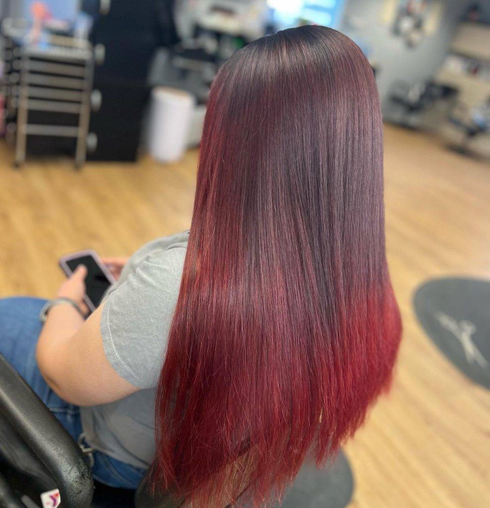 red ombre hair style 132 Natural red ombre hair | Red ombre background | Red ombre hair Red Ombre Hairstyles