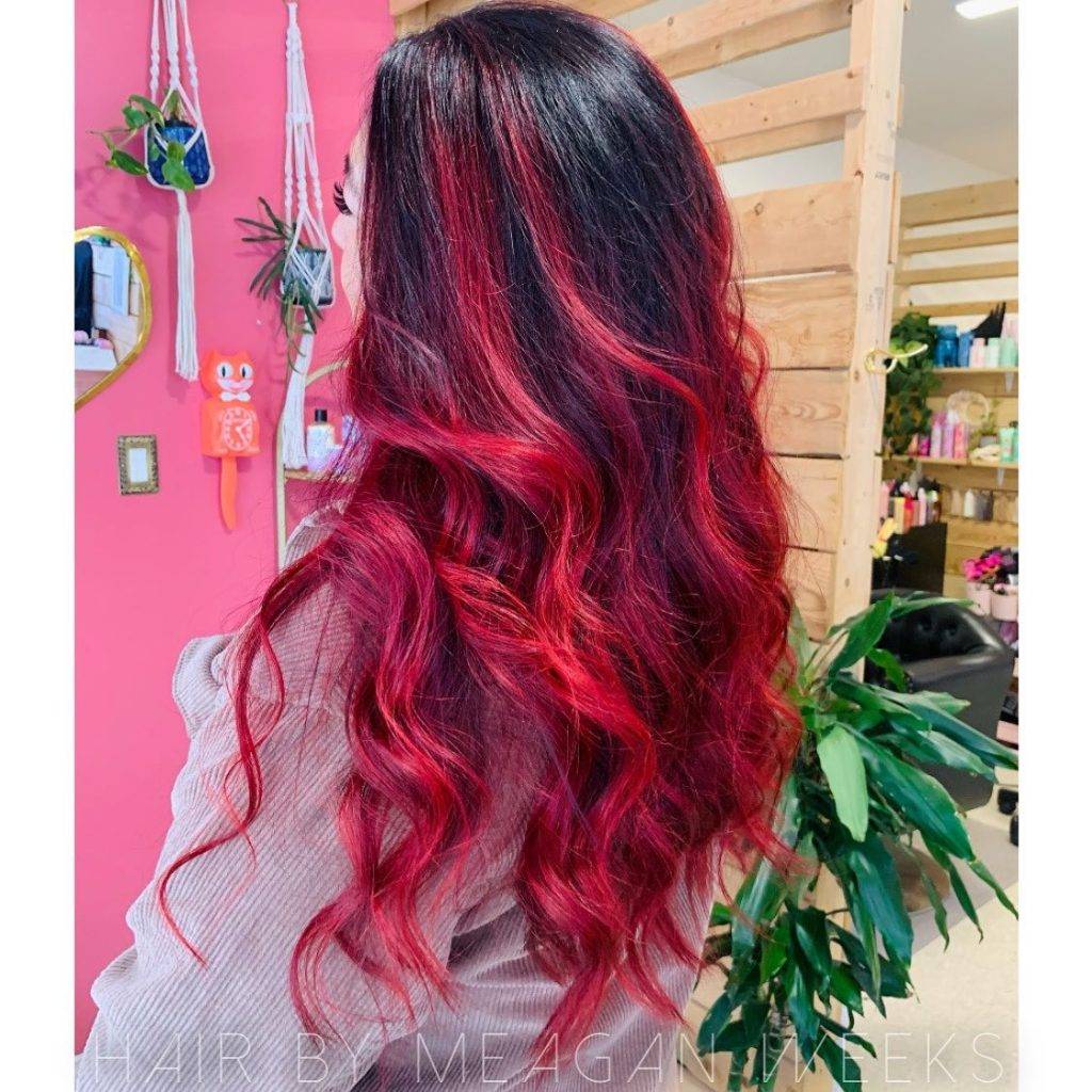red ombre hair style 134 Natural red ombre hair | Red ombre background | Red ombre hair Red Ombre Hairstyles