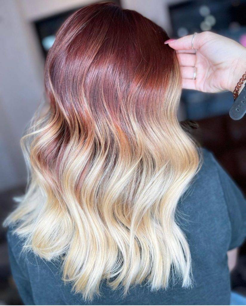 red ombre hair style 146 Natural red ombre hair | Red ombre background | Red ombre hair Red Ombre Hairstyles