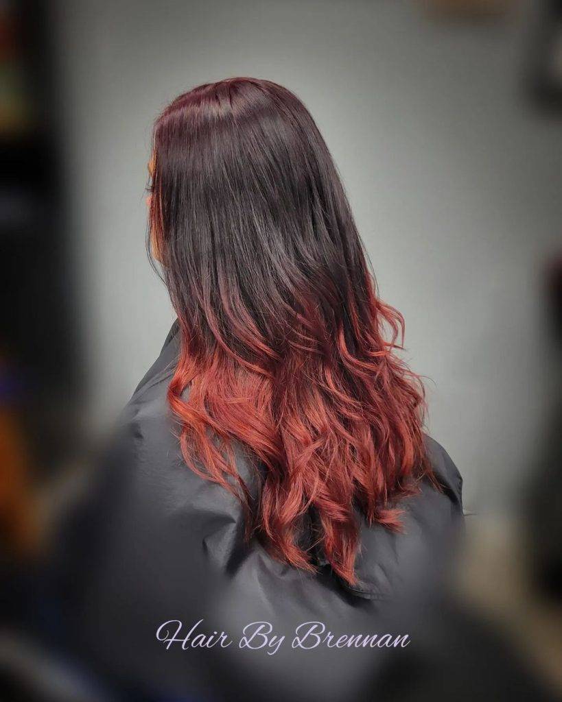 red ombre hair style 149 Natural red ombre hair | Red ombre background | Red ombre hair Red Ombre Hairstyles