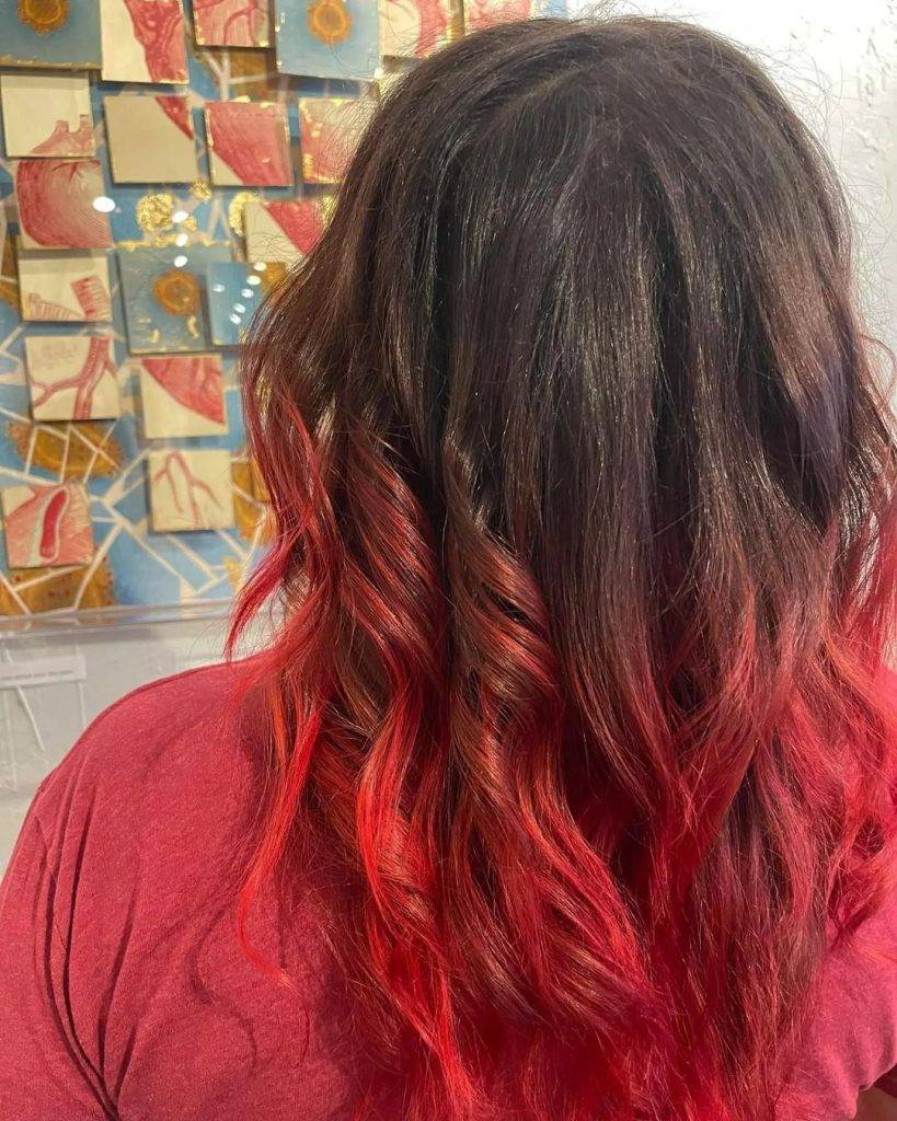 red ombre hair style 153 Natural red ombre hair | Red ombre background | Red ombre hair Red Ombre Hairstyles