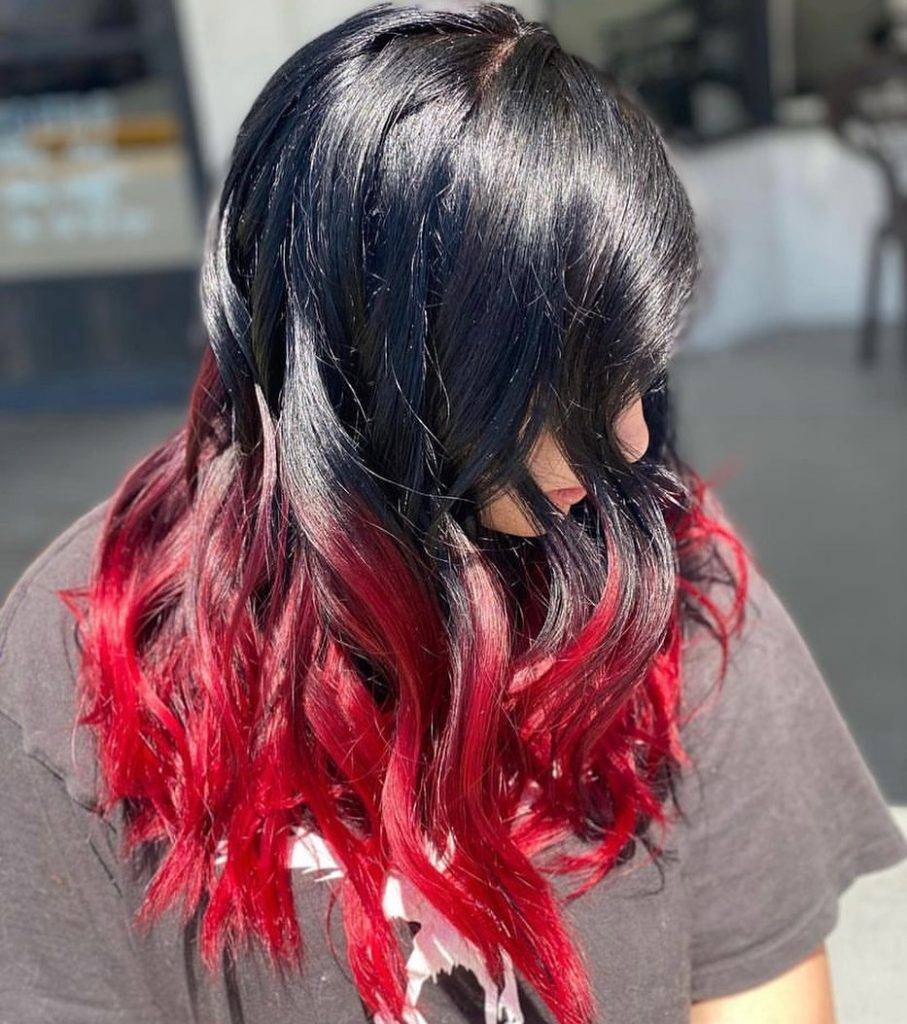 red ombre hair style 154 Natural red ombre hair | Red ombre background | Red ombre hair Red Ombre Hairstyles