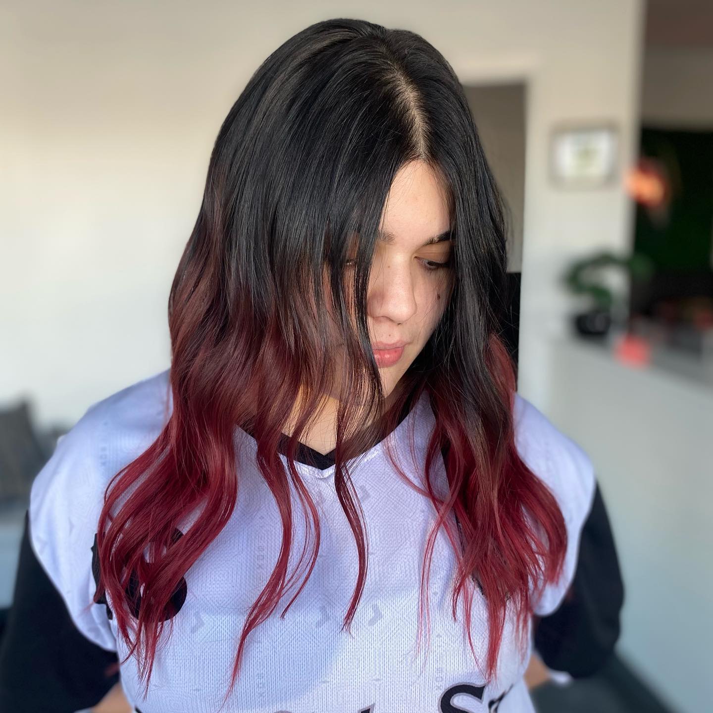red ombre hair style 160 Natural red ombre hair | Red ombre background | Red ombre hair Red Ombre Hairstyles