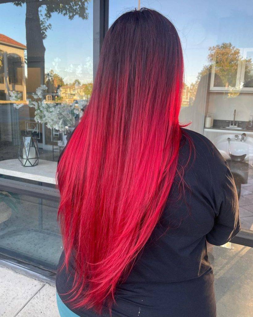 red ombre hair style 164 Natural red ombre hair | Red ombre background | Red ombre hair Red Ombre Hairstyles
