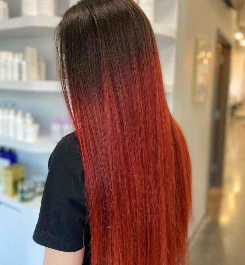 red ombre hair style 165 Natural red ombre hair | Red ombre background | Red ombre hair Red Ombre Hairstyles