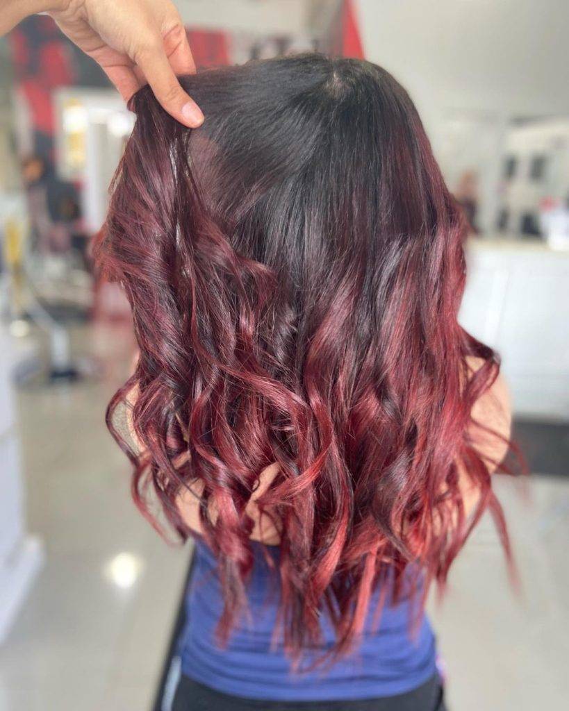 red ombre hair style 173 Natural red ombre hair | Red ombre background | Red ombre hair Red Ombre Hairstyles