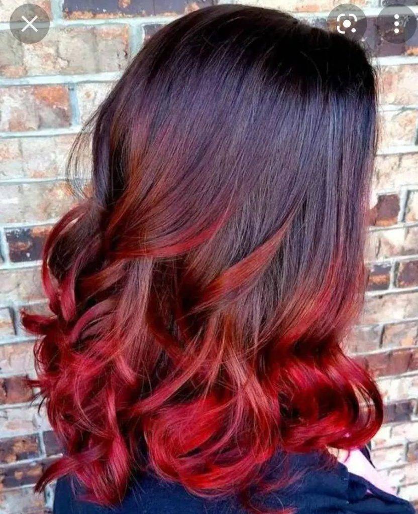 red ombre hair style 178 Natural red ombre hair | Red ombre background | Red ombre hair Red Ombre Hairstyles