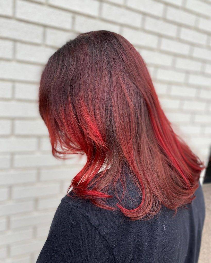 red ombre hair style 183 Natural red ombre hair | Red ombre background | Red ombre hair Red Ombre Hairstyles