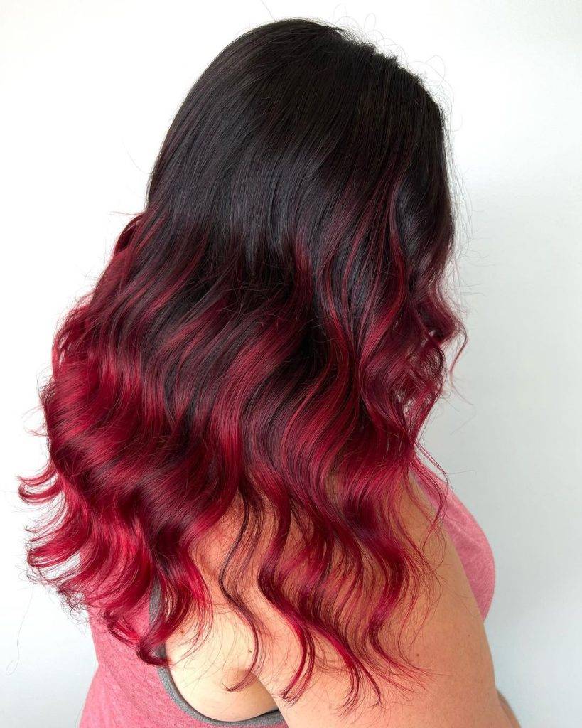 red ombre hair style 186 Natural red ombre hair | Red ombre background | Red ombre hair Red Ombre Hairstyles