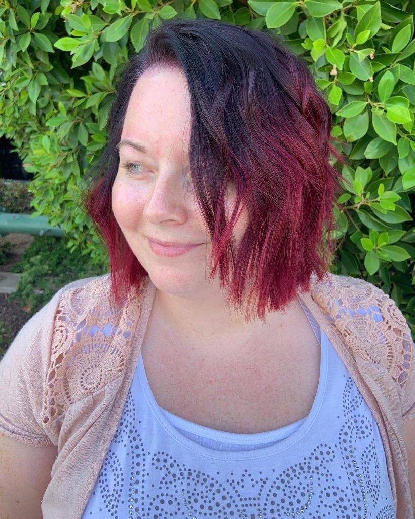 red ombre hair style 190 Natural red ombre hair | Red ombre background | Red ombre hair Red Ombre Hairstyles
