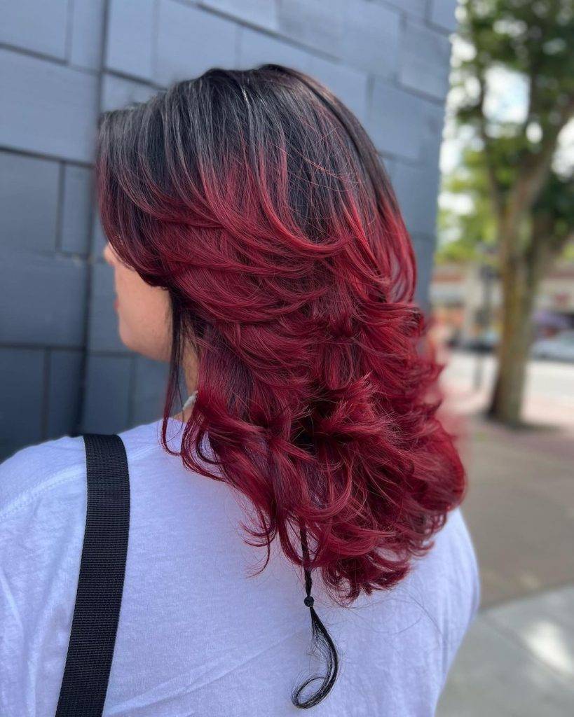 red ombre hair style 199 Natural red ombre hair | Red ombre background | Red ombre hair Red Ombre Hairstyles