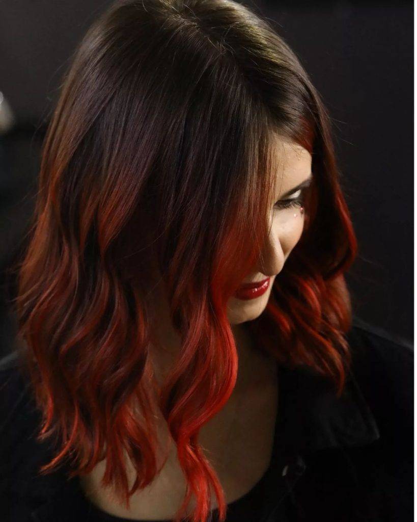 red ombre hair style 200 Natural red ombre hair | Red ombre background | Red ombre hair Red Ombre Hairstyles