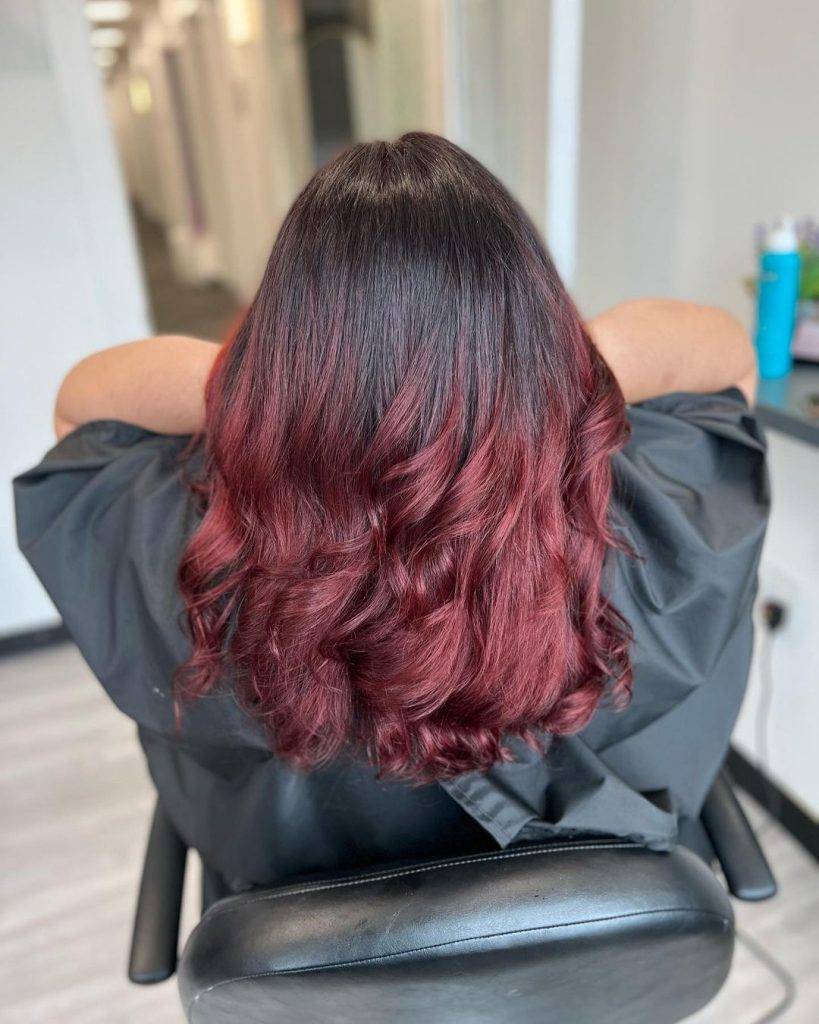 red ombre hair style 201 Natural red ombre hair | Red ombre background | Red ombre hair Red Ombre Hairstyles