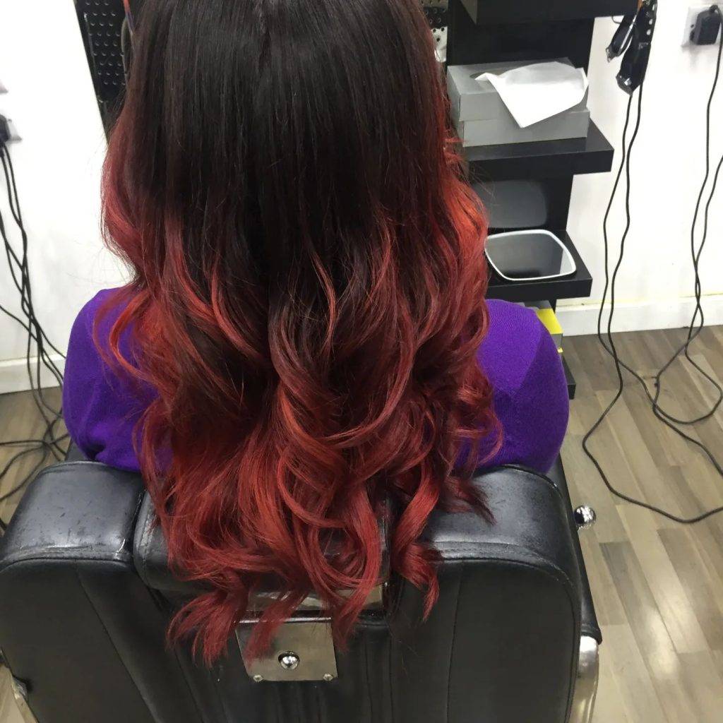 red ombre hair style 203 Natural red ombre hair | Red ombre background | Red ombre hair Red Ombre Hairstyles
