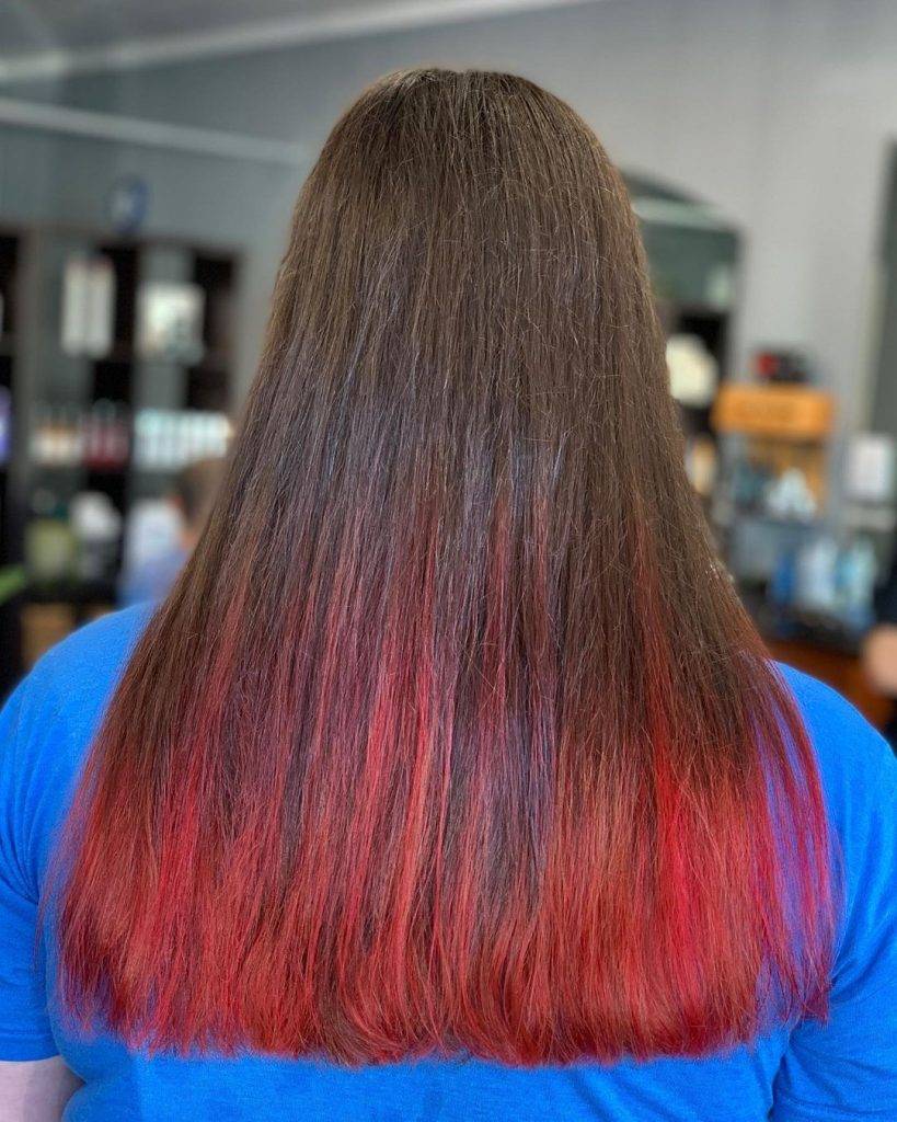 red ombre hair style 205 Natural red ombre hair | Red ombre background | Red ombre hair Red Ombre Hairstyles