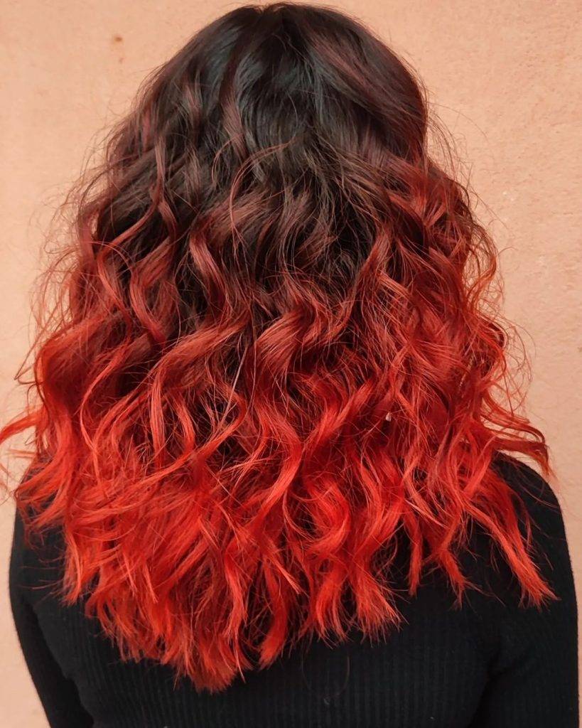 red ombre hair style 206 Natural red ombre hair | Red ombre background | Red ombre hair Red Ombre Hairstyles