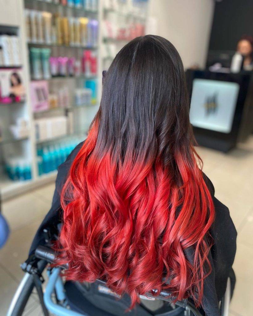 red ombre hair style 211 Natural red ombre hair | Red ombre background | Red ombre hair Red Ombre Hairstyles