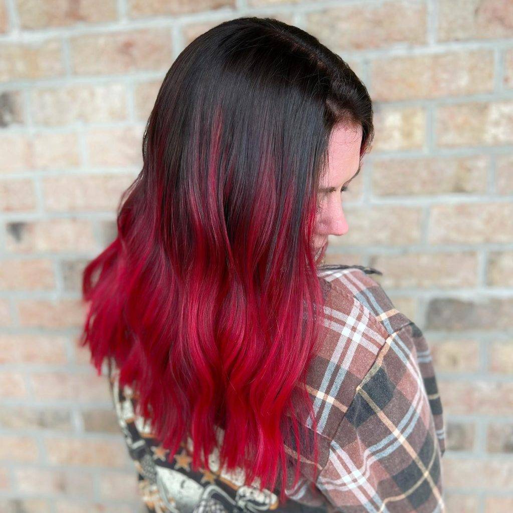 red ombre hair style 215 Natural red ombre hair | Red ombre background | Red ombre hair Red Ombre Hairstyles