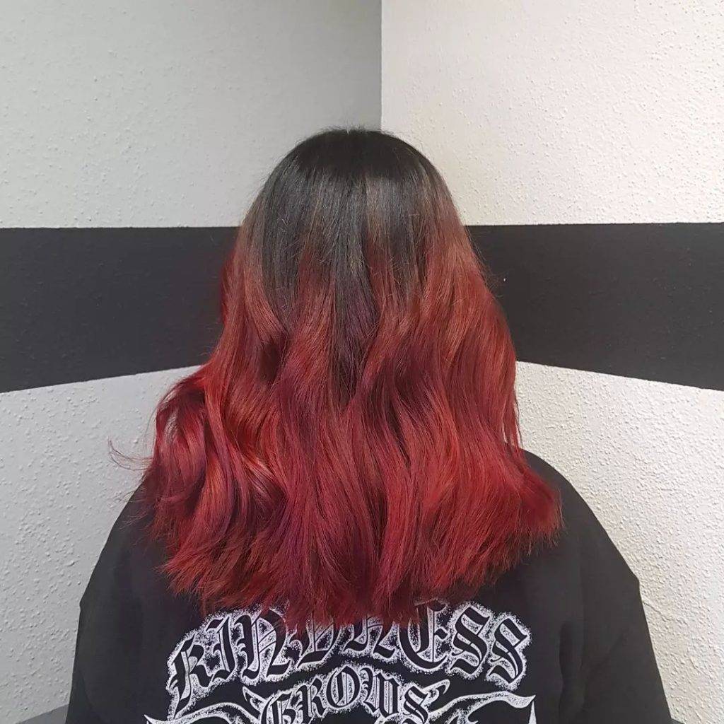 red ombre hair style 217 Natural red ombre hair | Red ombre background | Red ombre hair Red Ombre Hairstyles