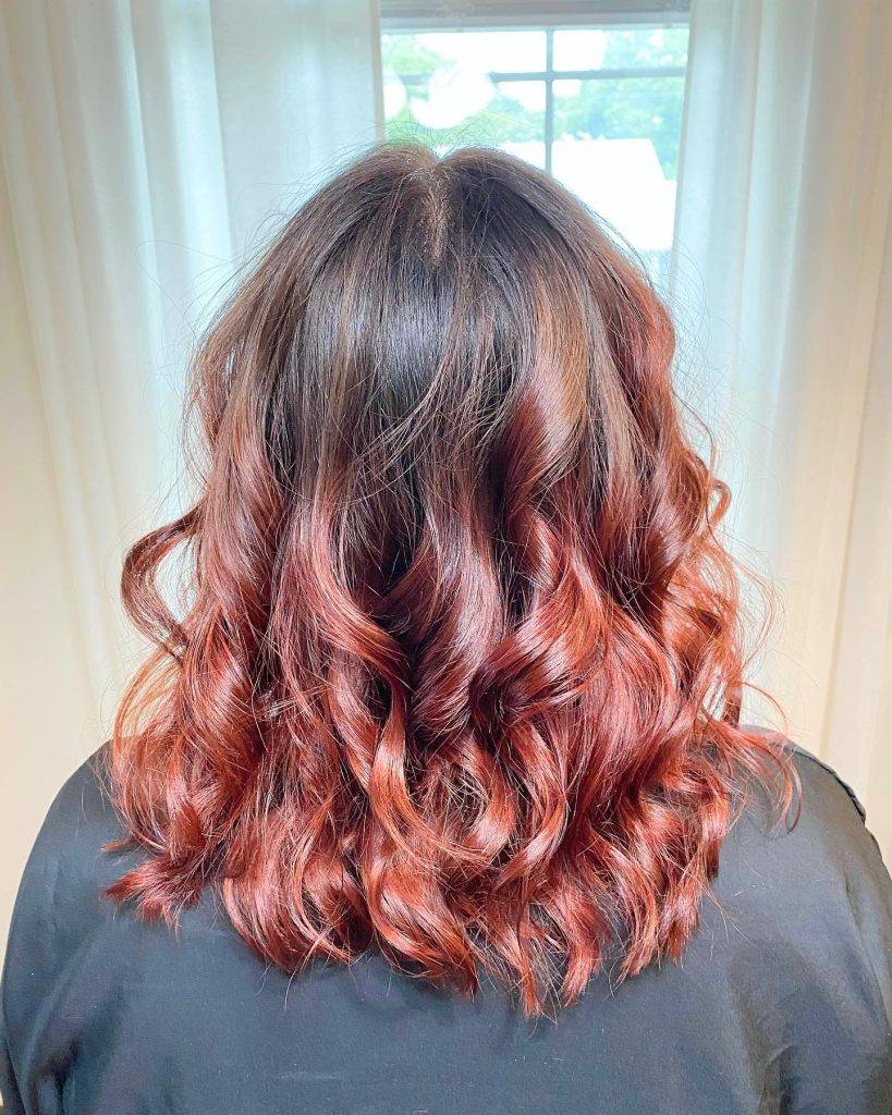 red ombre hair style 26 Natural red ombre hair | Red ombre background | Red ombre hair Red Ombre Hairstyles