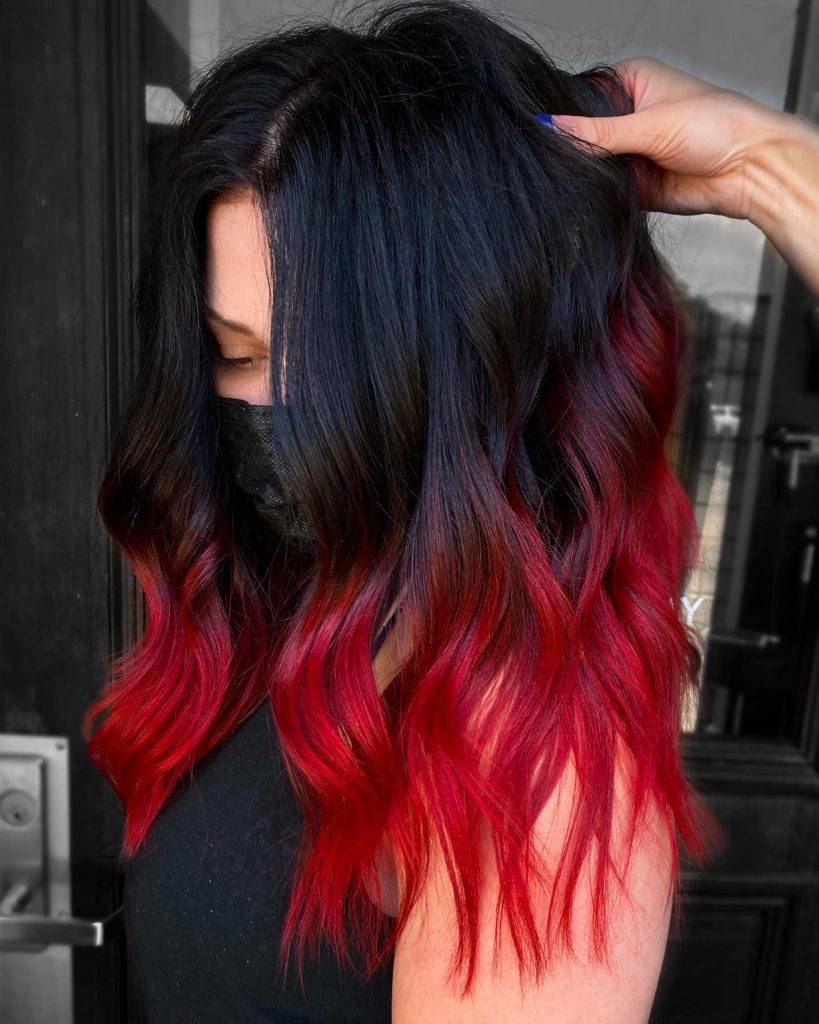 red ombre hair style 27 Natural red ombre hair | Red ombre background | Red ombre hair Red Ombre Hairstyles