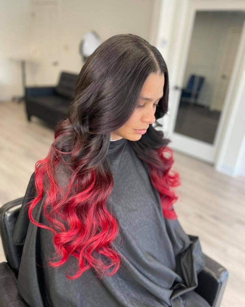 red ombre hair style 41 Natural red ombre hair | Red ombre background | Red ombre hair Red Ombre Hairstyles