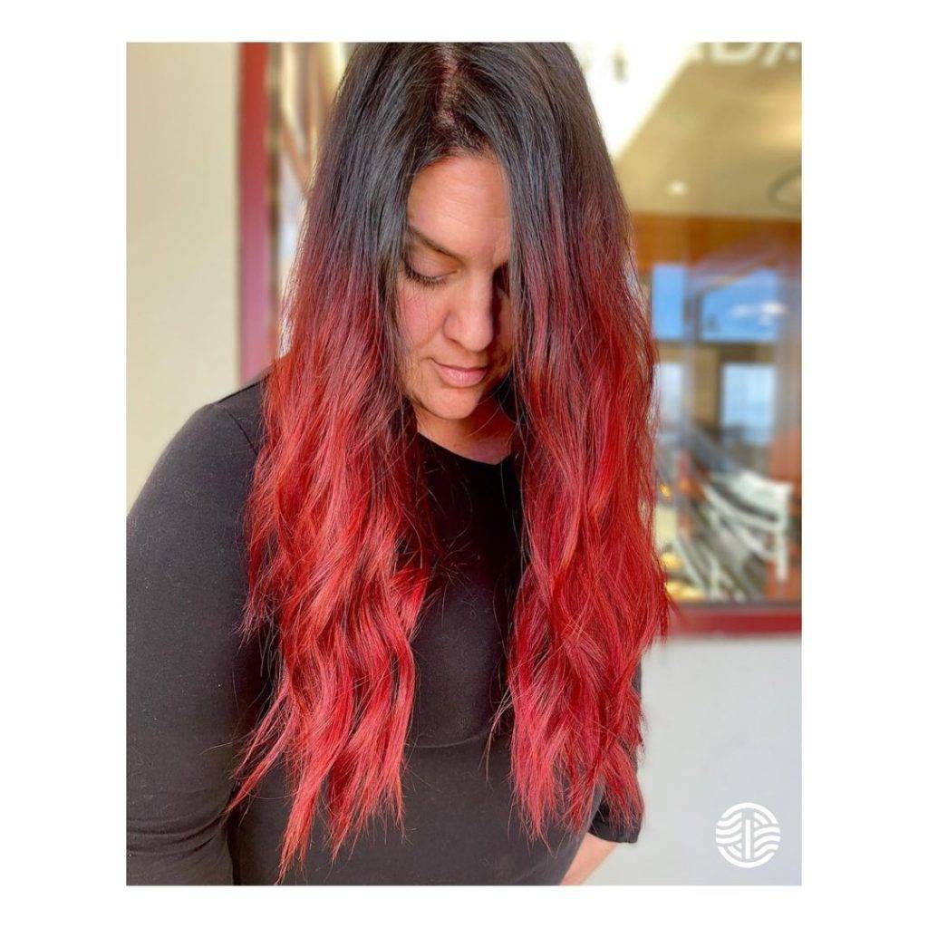 red ombre hair style 46 Natural red ombre hair | Red ombre background | Red ombre hair Red Ombre Hairstyles